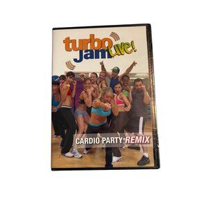 Turbo Jam Live Cardio Party Remix 2005 DVD Fitness Chalene Johnson New Sealed